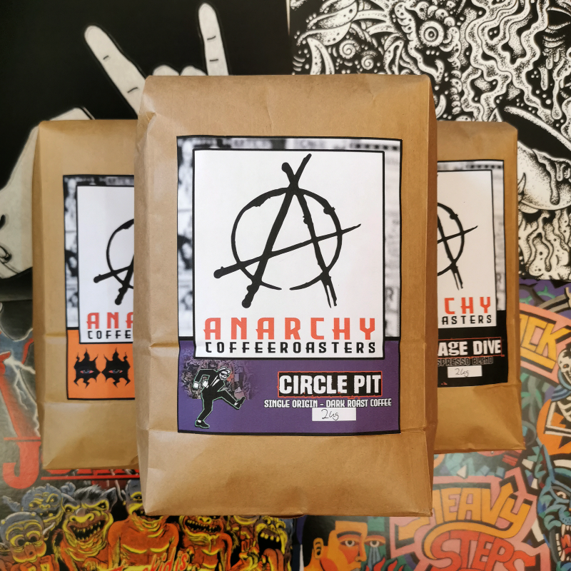 Circle Pit - Dark Roast, Coffee - Anarchy Coffee Roasters
