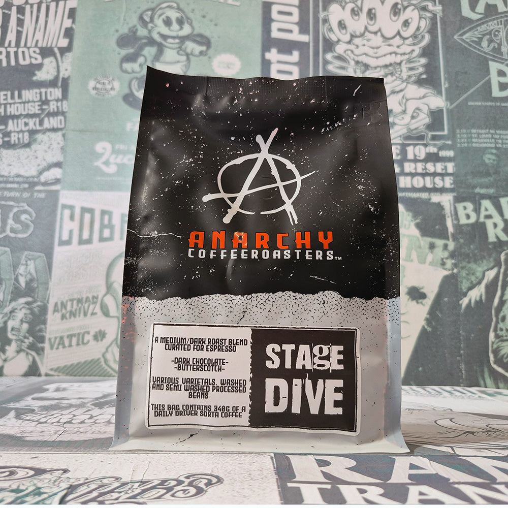 Stage Dive - Espresso Blend Coffee - Anarchy Coffee Roasters