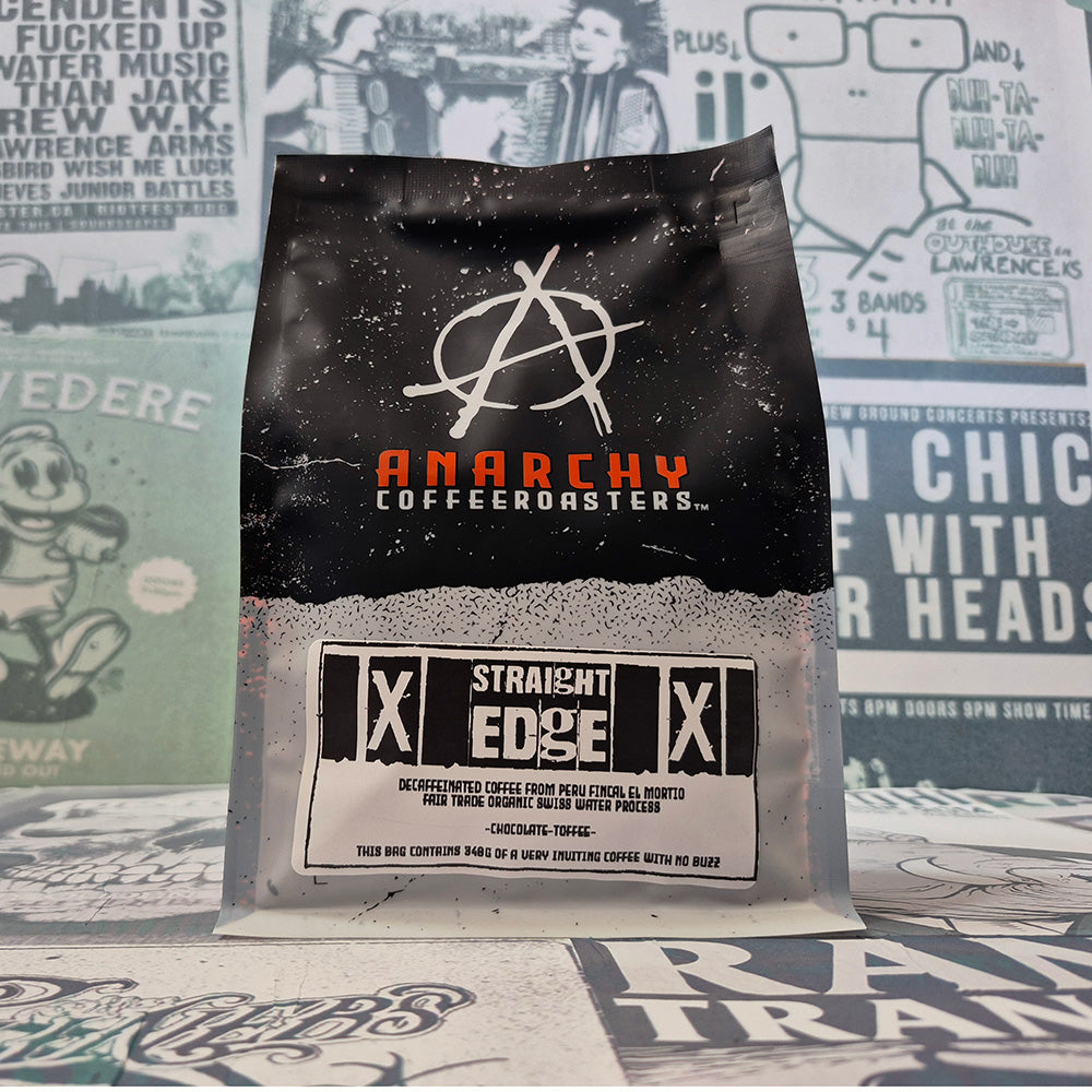 Straight Edge - Peru Swiss Water Process Decaf Coffee - Anarchy Coffee Roasters