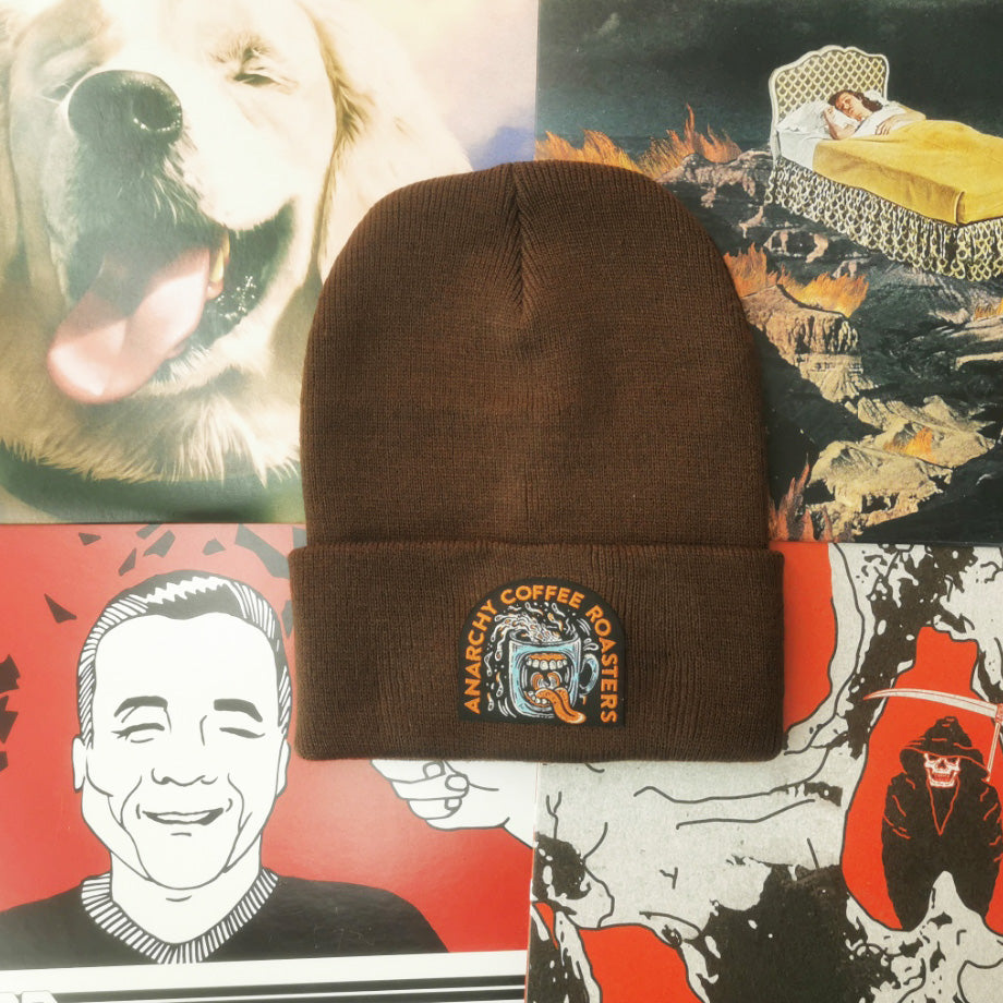 Roll Up Anarchy Beanie - Anarchy Coffee Roasters