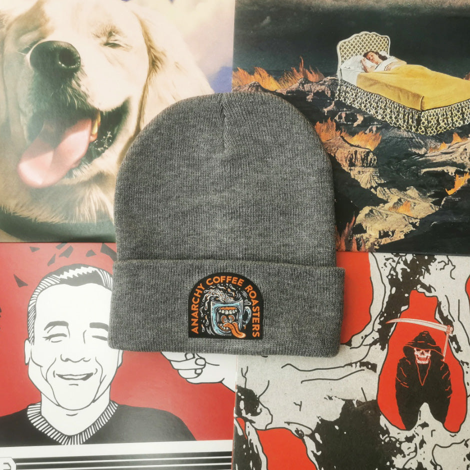 Roll Up Anarchy Beanie - Anarchy Coffee Roasters