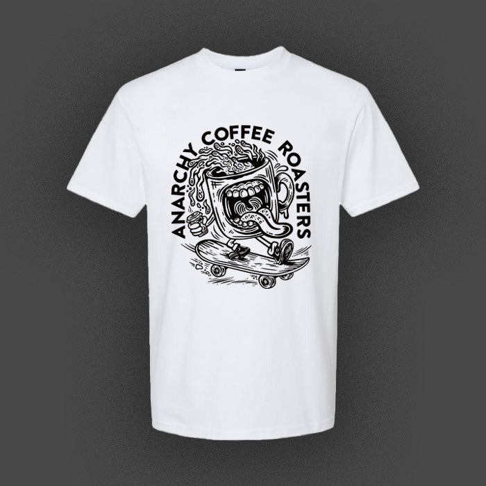 Anarchy Coffee Skating Mug Tee